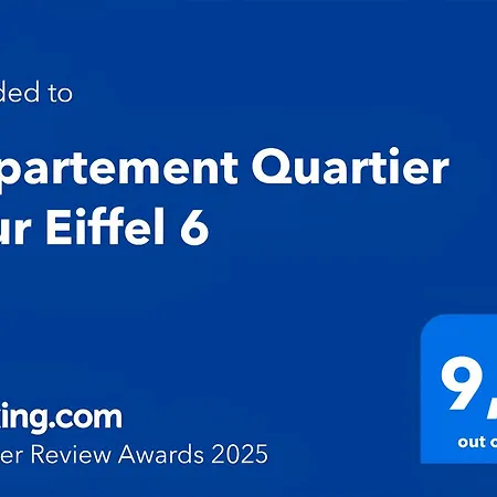 Quartier Tour Eiffel 6 Free Netflix * Paris