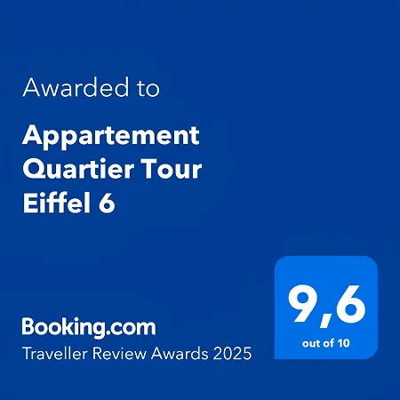 Quartier Tour Eiffel 6 Free Netflix Lägenhet Paris
